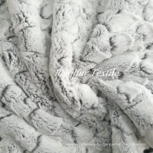 Angora Embossed Rabbit Hair Fake Fur for Pet